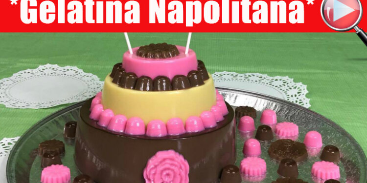 Gelatina Napolitana de Tres Pisos – Para Cumpleaños – Recetas en Casayfamiliatv