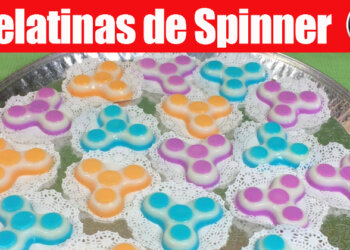 Gelatinas de Spinner Individuales – Recetas en Casayfamiliatv