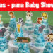 Gelatinas Individuales para un Baby Shower de Niño – Recetas en Casayfamiliatv