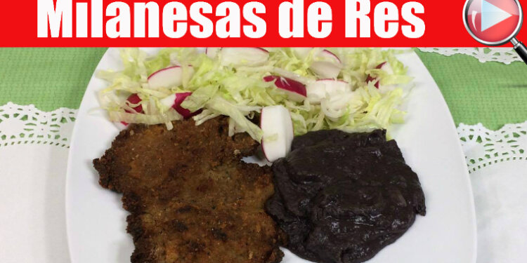 Milanesas de Res - Receta Facil y Rapido - Recetas en Casayfamiliatv - Recetas en Casayfamiliatv Milanesas de Res – Receta Facil y Rapido – Recetas en Casayfamiliatv