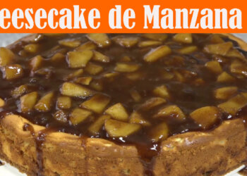 Cheesecake de Manzana – Postre Navideño – Recetas en Casayfamiliatv