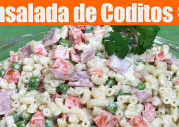 Ensalada de Coditos – Receta Facil – Recetas en Casayfamiliatv
