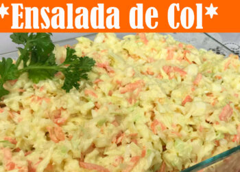Ensalada de Col o Repollo – Facil y Rica – Recetas en Casayfamiliatv