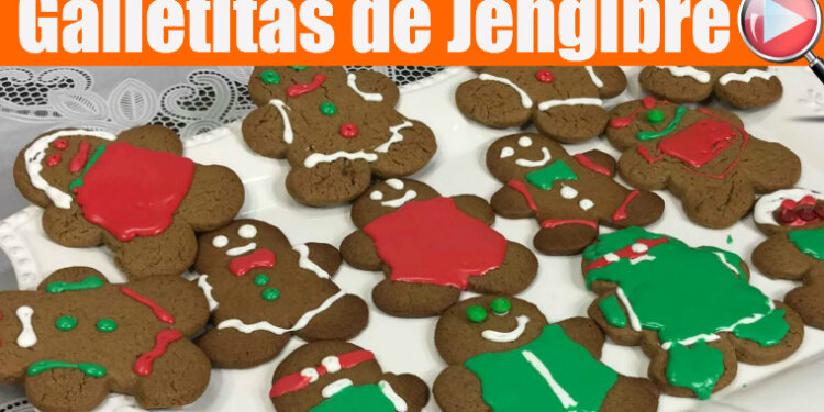 Galletas de Jengibre - Especial de Navidad - Recetas en Casayfamiliatv - Recetas en Casayfamiliatv Galletas de Jengibre – Especial de Navidad – Recetas en Casayfamiliatv