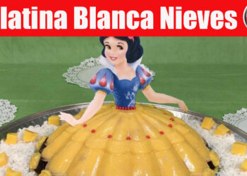 Gelatina de Princesa Blanca Nieves – Recetas en Casayfamiliatv