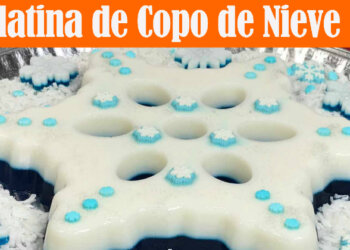 Gelatina de Copo de Nieve – Especial de Navidad – Recetas en Casayfamiliatv