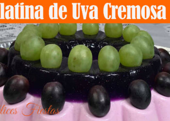 Gelatina de Uva Cremosa – Especial de Año Nuevo 2018 – Recetas en Casayfamiliatv