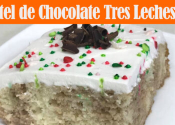 Pastel de Chocolate Tres Leches Navideño – Recetas en Casayfamiliatv