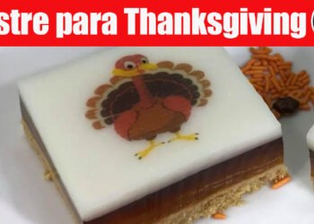 Postre para Thanksgiving – Cuadritos de Gelatinas con Transfer – Recetas en Casayfamiliatv