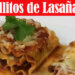 Receta – Rollitos de Lasaña Facil  – Recetas en Casayfamiliatv