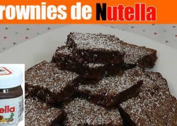 Brownies de Nutella – con 4 Ingredientes – Recetas en Casayfamiliatv