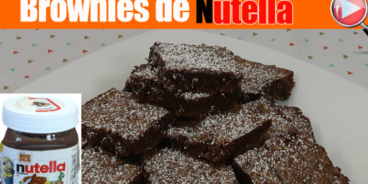 Brownies de Nutella - con 4 Ingredientes - Recetas en Casayfamiliatv - Recetas en Casayfamiliatv Brownies de Nutella – con 4 Ingredientes – Recetas en Casayfamiliatv