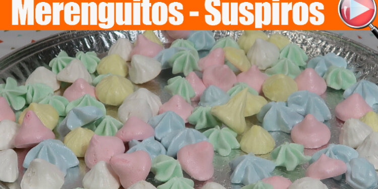 Merenguitos – Turrones – Suspiros – Merengue Suizo – Recetas en Casayfamiliatv