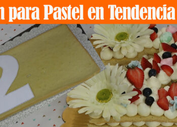 Pan para Pastel de Números y Letras | Tendencia 2018 | Recetas en Casayfamiliatv