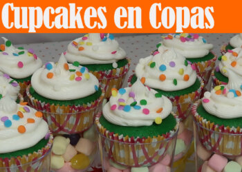 Cupcakes en Copas – Ideas para Fiestas Infantiles – Recetas en Casayfamiliatv