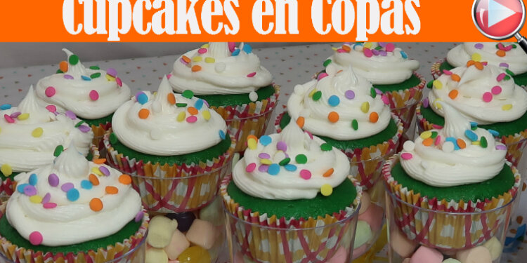 Cupcakes en Copas - Ideas para Fiestas Infantiles - Recetas en Casayfamiliatv - Recetas en Casayfamiliatv Cupcakes en Copas – Ideas para Fiestas Infantiles – Recetas en Casayfamiliatv
