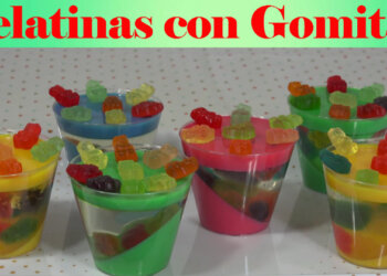 Gelatinas con Gomitas – Para Fiestas Infantiles – Recetas en Casayfamiliatv