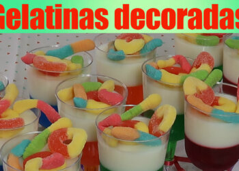 Gelatinas Individuales – Ideas para Fiestas Infantiles – Recetas en Casayfamiliatv