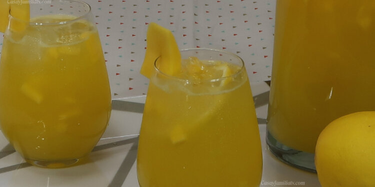 Limonada de Mango – Bebida Refrescante – Recetas en Casayfamiliatv