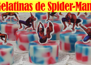Gelatinas de Spider Man para los Niños Individuales – Recetas en Casayfamiliatv