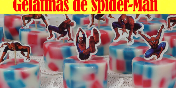 Gelatinas de Spider Man para los Niños Individuales - Recetas en Casayfamiliatv - Recetas en Casayfamiliatv Gelatinas de Spider Man para los Niños Individuales – Recetas en Casayfamiliatv