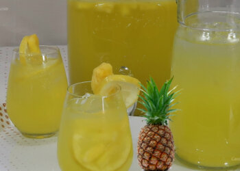 Limonada de Piña – Bebida Super Refrescante – Recetas en Casayfamiliatv