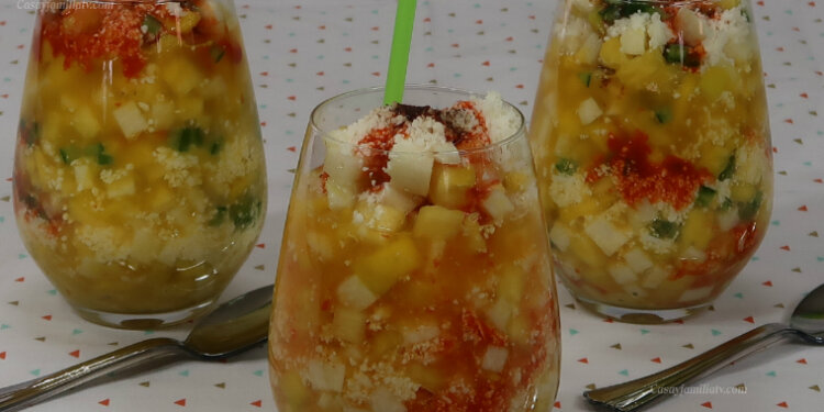 Gazpacho de Frutas Tradicional | Antojos Mexicanos | Recetas en Casayfamiliatv - Recetas en Casayfamiliatv Gazpacho de Frutas Tradicional | Antojos Mexicanos | Recetas en Casayfamiliatv