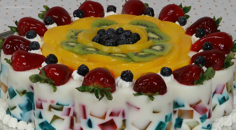 GelaPastel Mosaico | Fiestas | Cumpleaños | Recetas en Casayfamiliatv