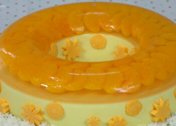 Gelatina de Mandarina Cremosita | Recetas en Casayfamiliatv