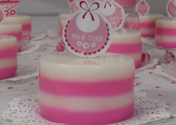 Gelatinas de Baby Shower de Niña Individuales – Recetas en Casayfamiliatv