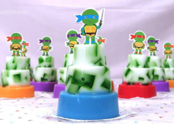 Gelatinas de Tortugas Ninja Individuales – Fiestas Infantiles – Recetas en Casayfamiliatv