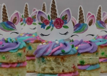 Mini Pastelitos de Unicornio para Fiestas Infantiles – Recetas en Casayfamiliatv