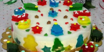 Tarta Navideña de Queso Crema y Gelatina - Recetas en Casayfamiliatv - Recetas en Casayfamiliatv Tarta Navideña de Queso Crema y Gelatina – Recetas en Casayfamiliatv