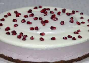 Postre Tarta de Granada – Recetas en Casayfamiliatv