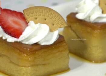 Mini Flan de Galletas Maria – Recetas en Casayfamiliatv