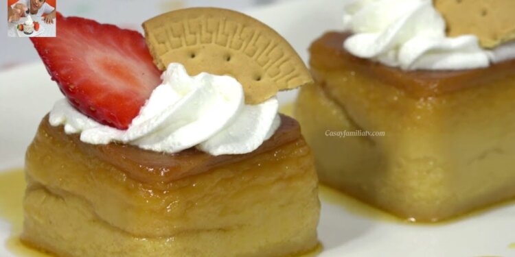 Mini Flan de Galletas Maria – Recetas en Casayfamiliatv