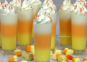 Gelatinas Candy Corn – Jello Shots – Recetas en Casayfamiliatv