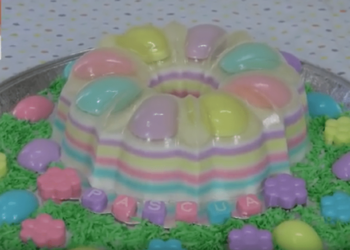 POSTRE de GELATINA para Pascua