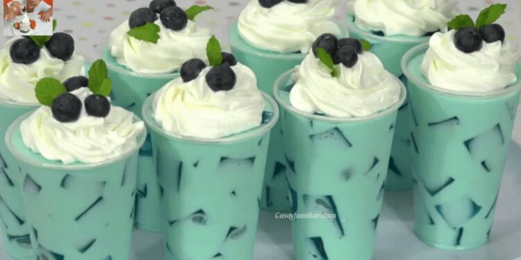 ✅ RECETA de POSTRE FÁCIL con SOLO 2 INGREDIENTES: Delicioso y FRESCO en Minutos